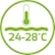 Temperature: 24-28°C